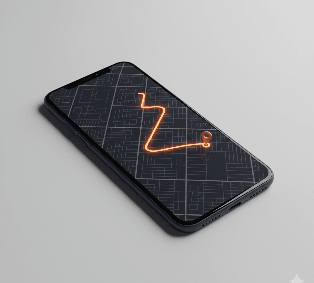 Route Recording: Aroute app feature